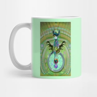 Timeless Lllama Surrealism Art Mug